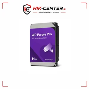هارد دوربین مداربسته وسترن دیجیتال 14 ترابایت WD Purple WD140PURZ